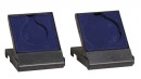 Medailleverpakking zwart/blauw - E601